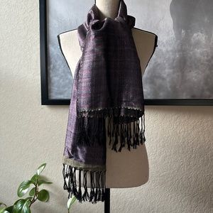 Hand Woven Shawl Fringe Scarf/Wrap